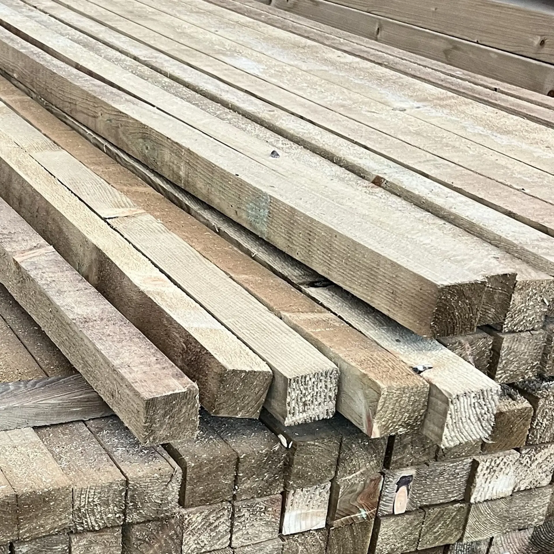 Pine Batten Rough - 50x50x3100