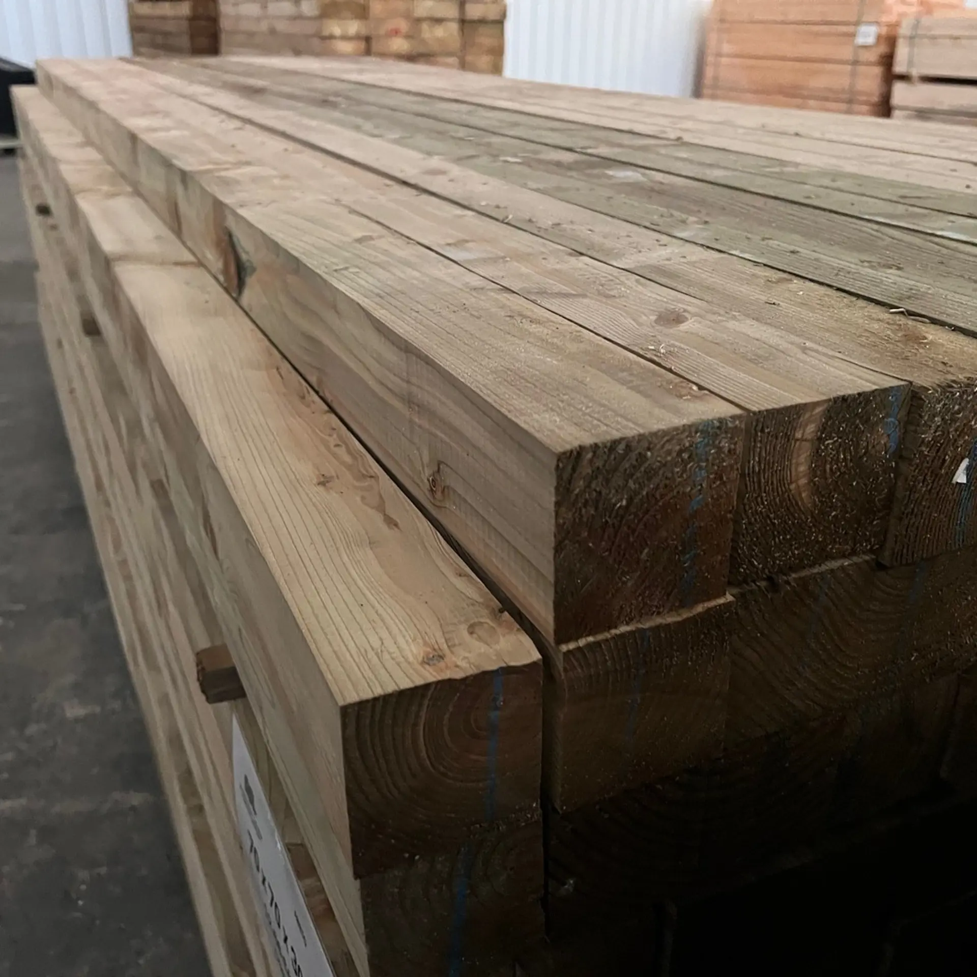 Spruce joists planed - 70x70x3000