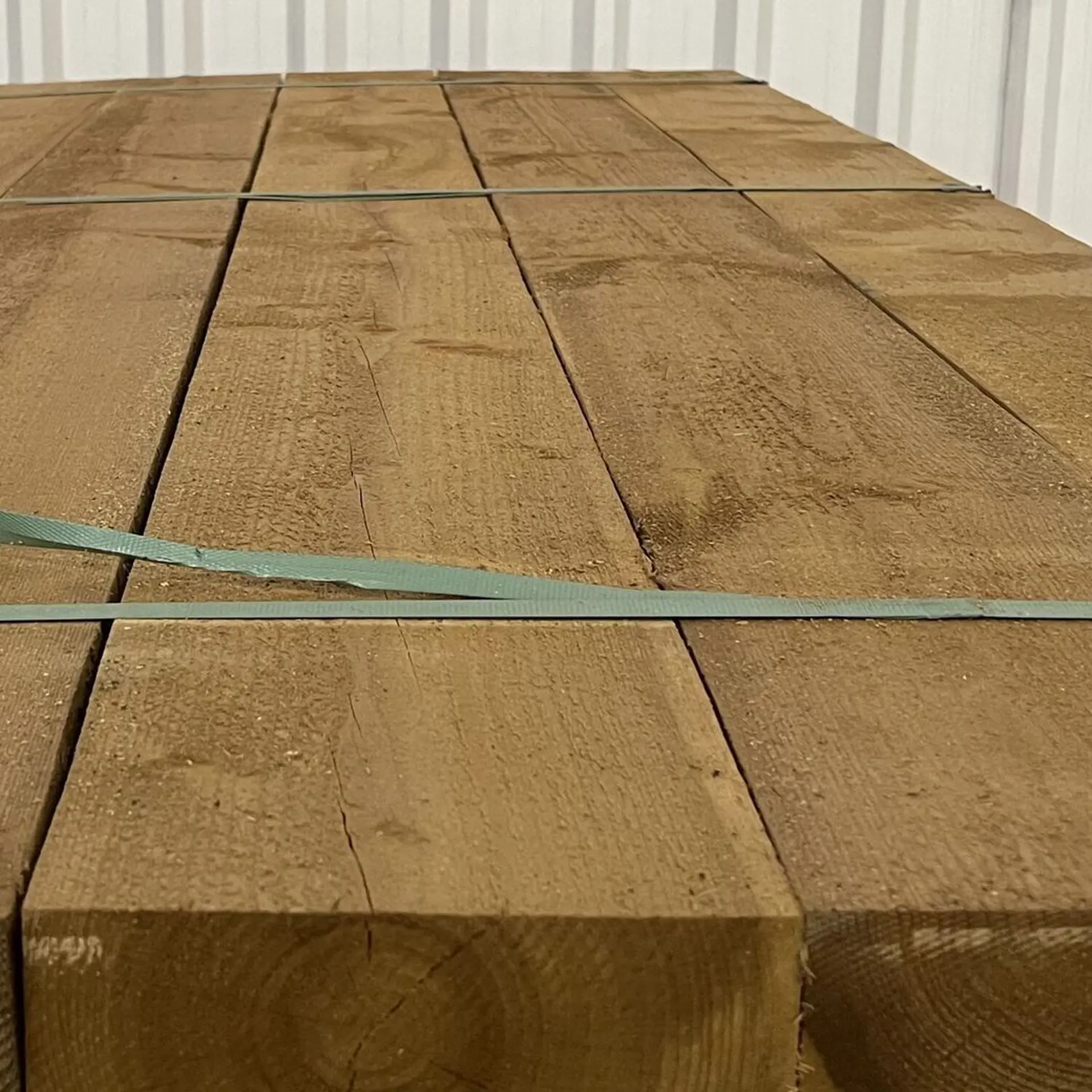 Solid pine beams, rough - 95x195x2400
