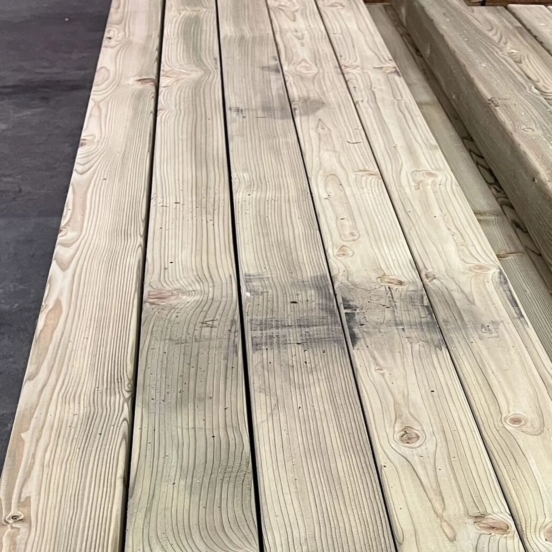 Pine joists planed - 95x95x3000
