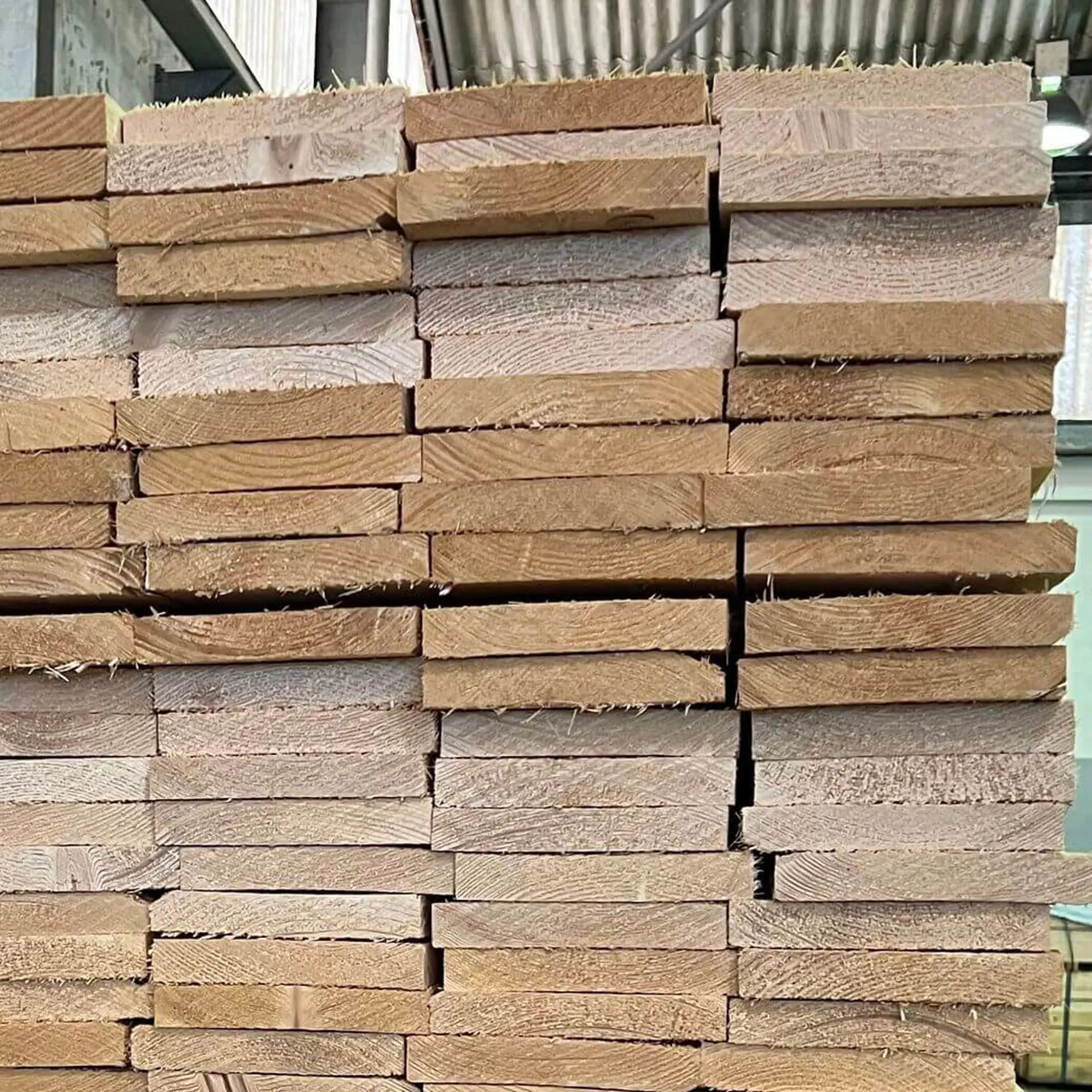 Spruce boards rough - 19x100x3900