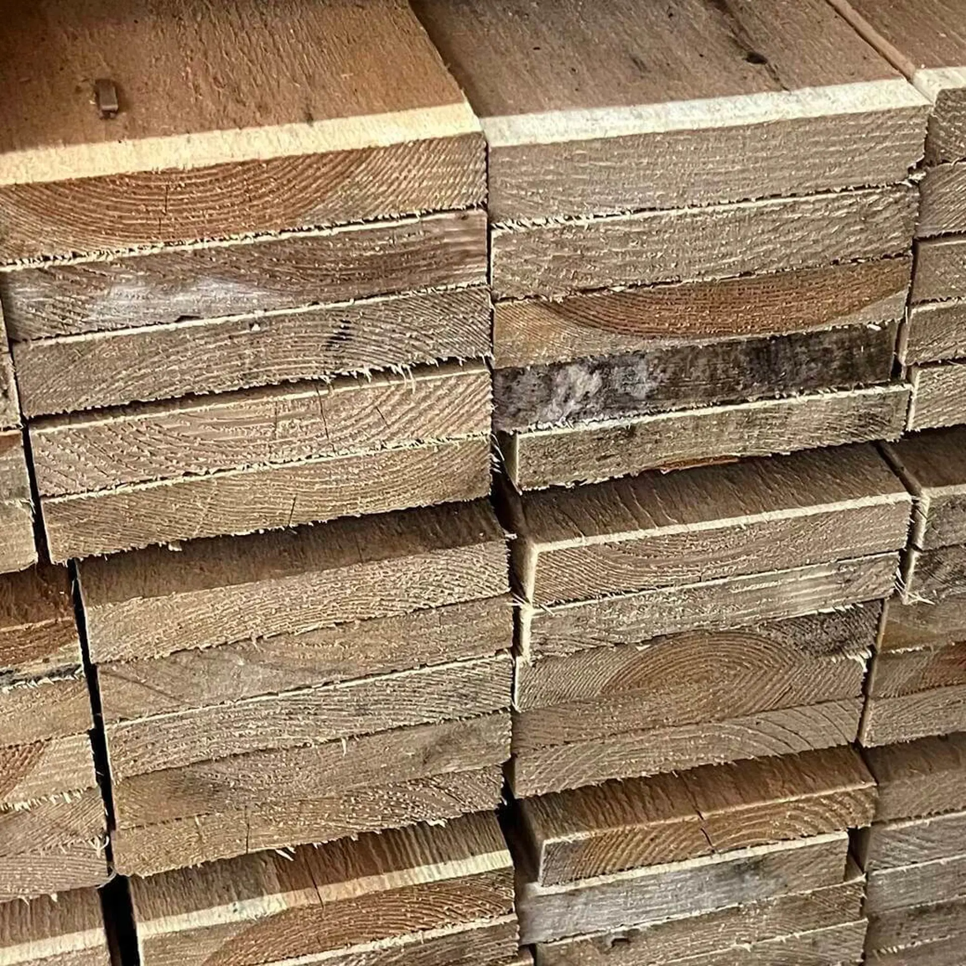 Pine boards rough - 25x100x2400