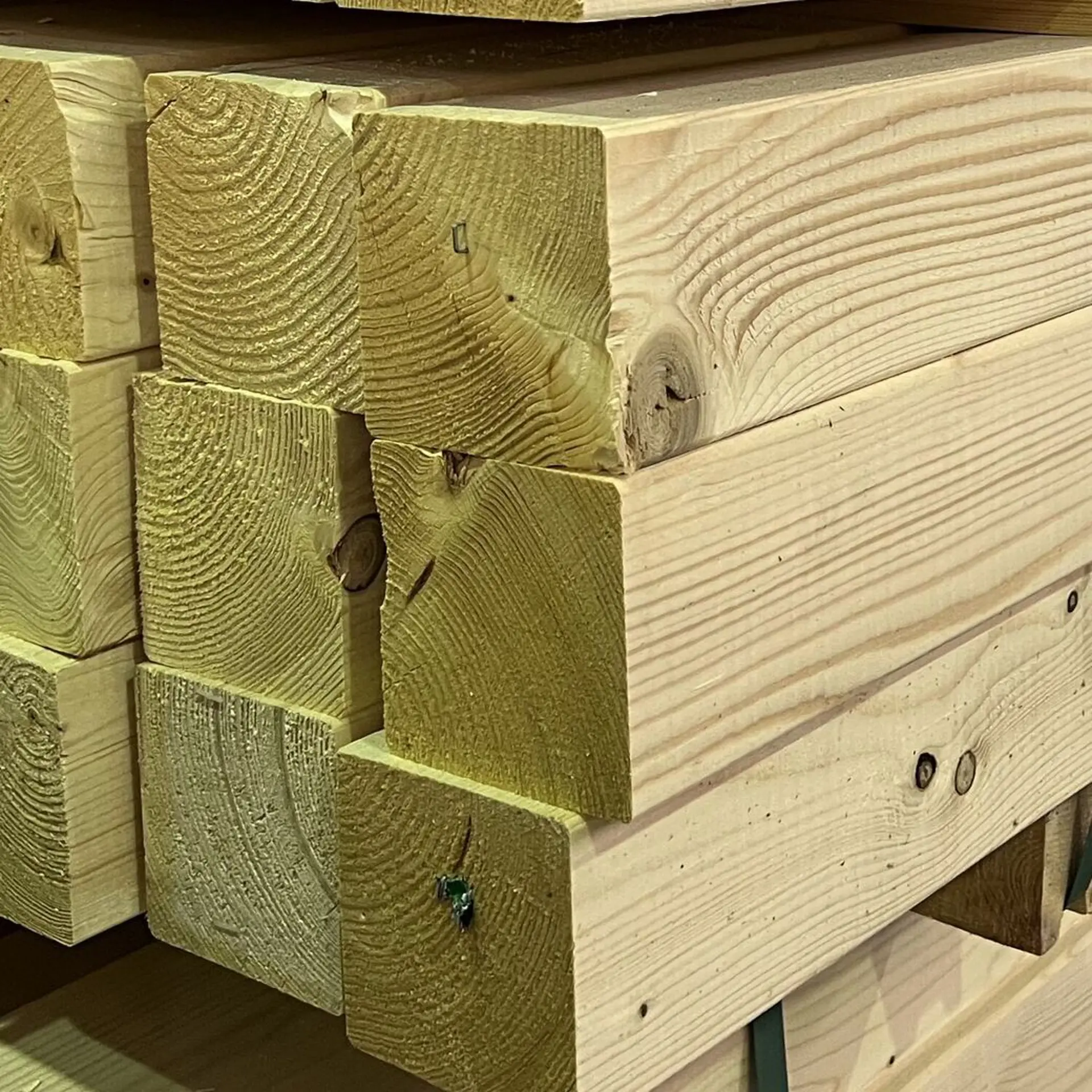 Pine joists planed - 95x95x4200