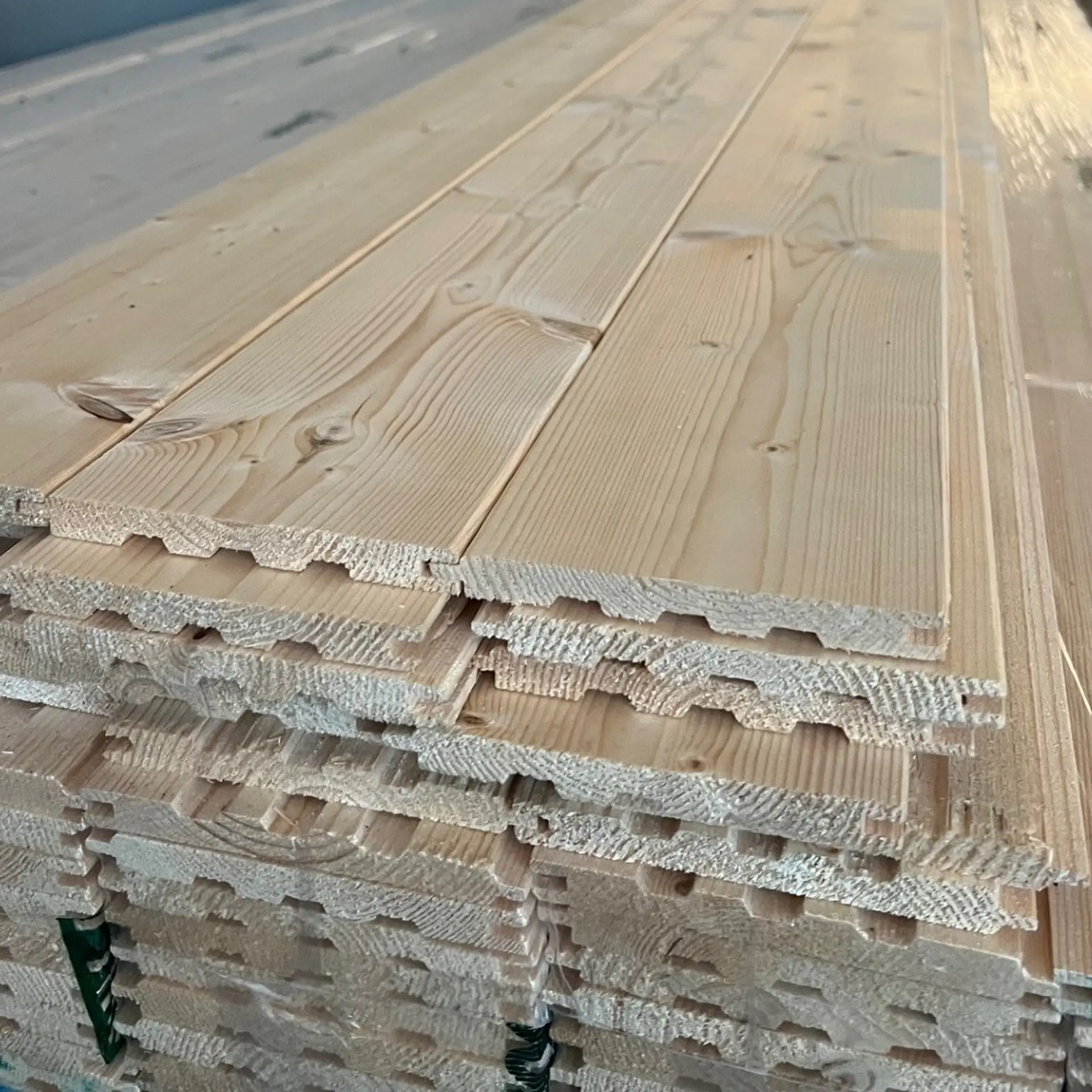 Spruce Cladding Prepared 12x120x3600