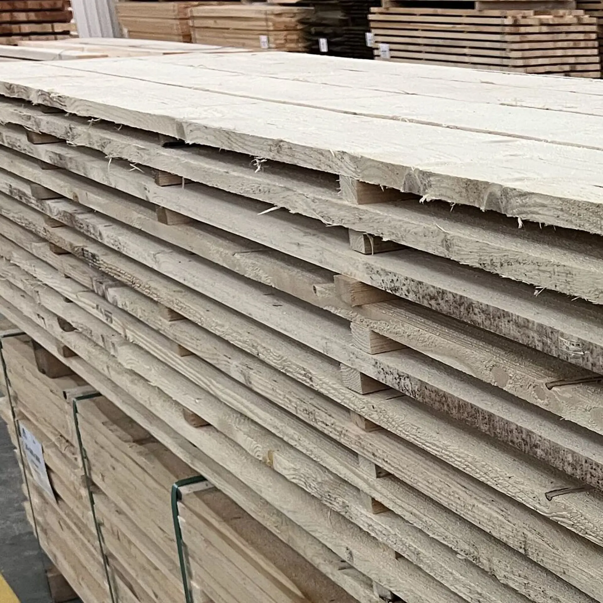 Pine boards rough  - 23x200x3000