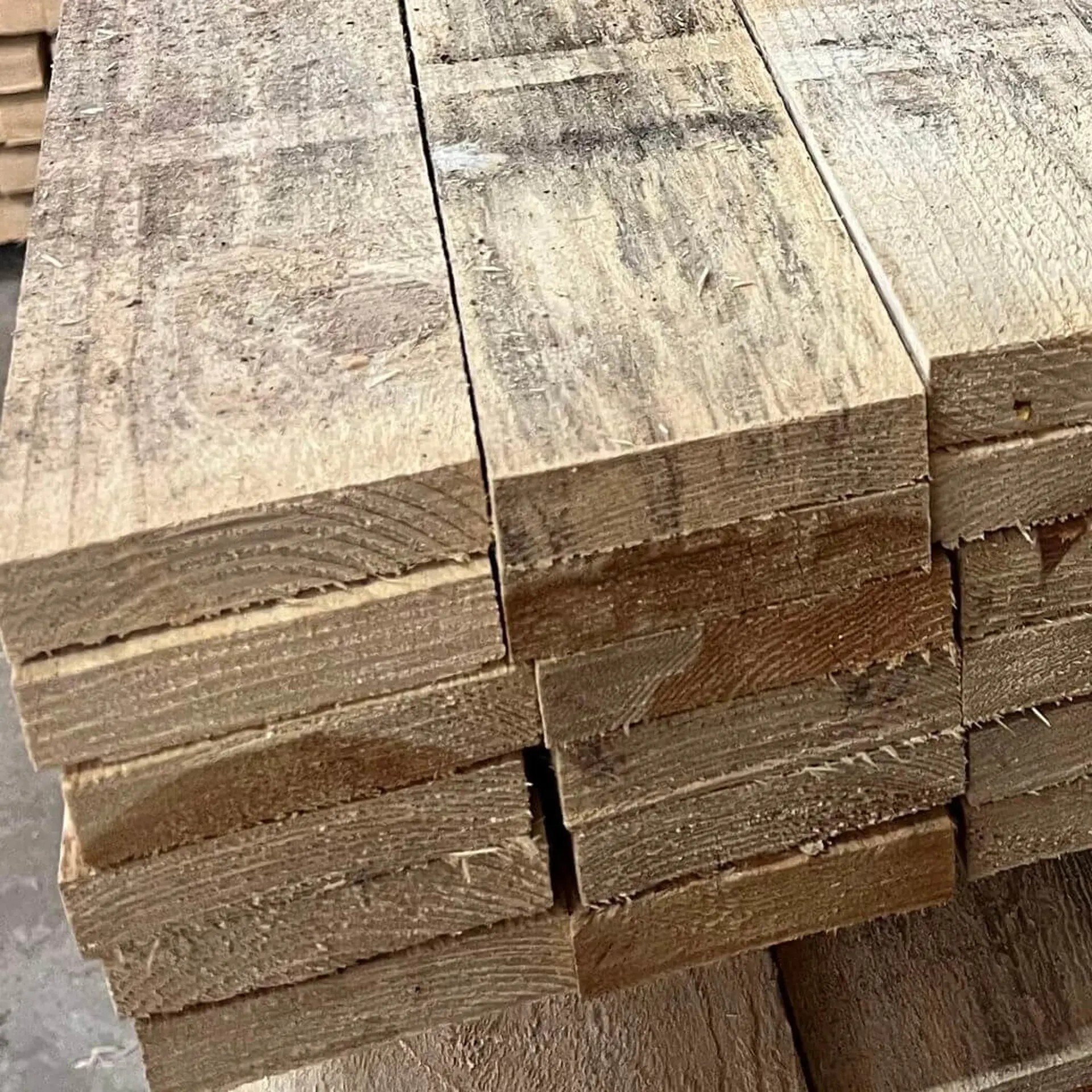 Pine boards rough - 25x100x2400