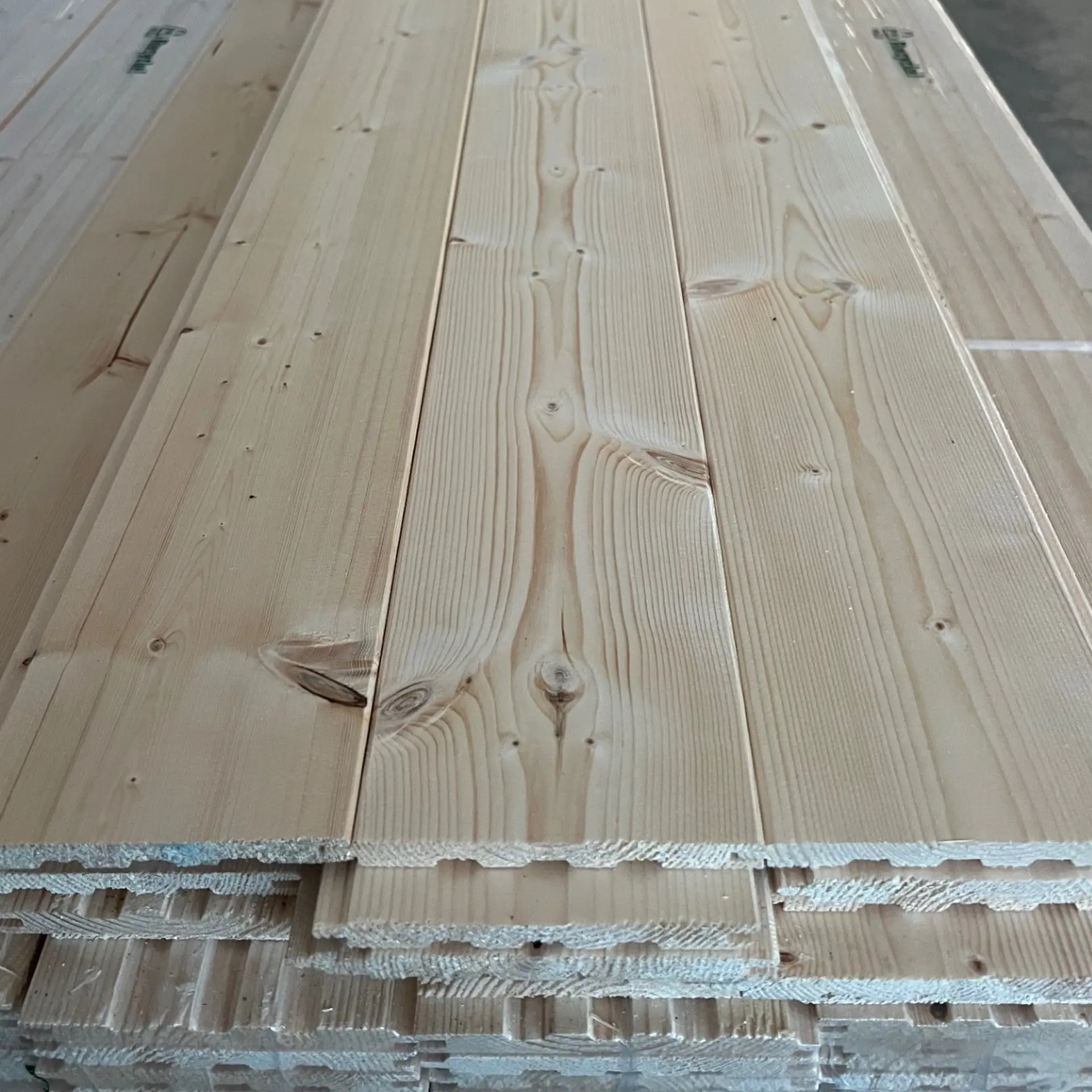 Spruce Cladding Prepared 12x120x3600