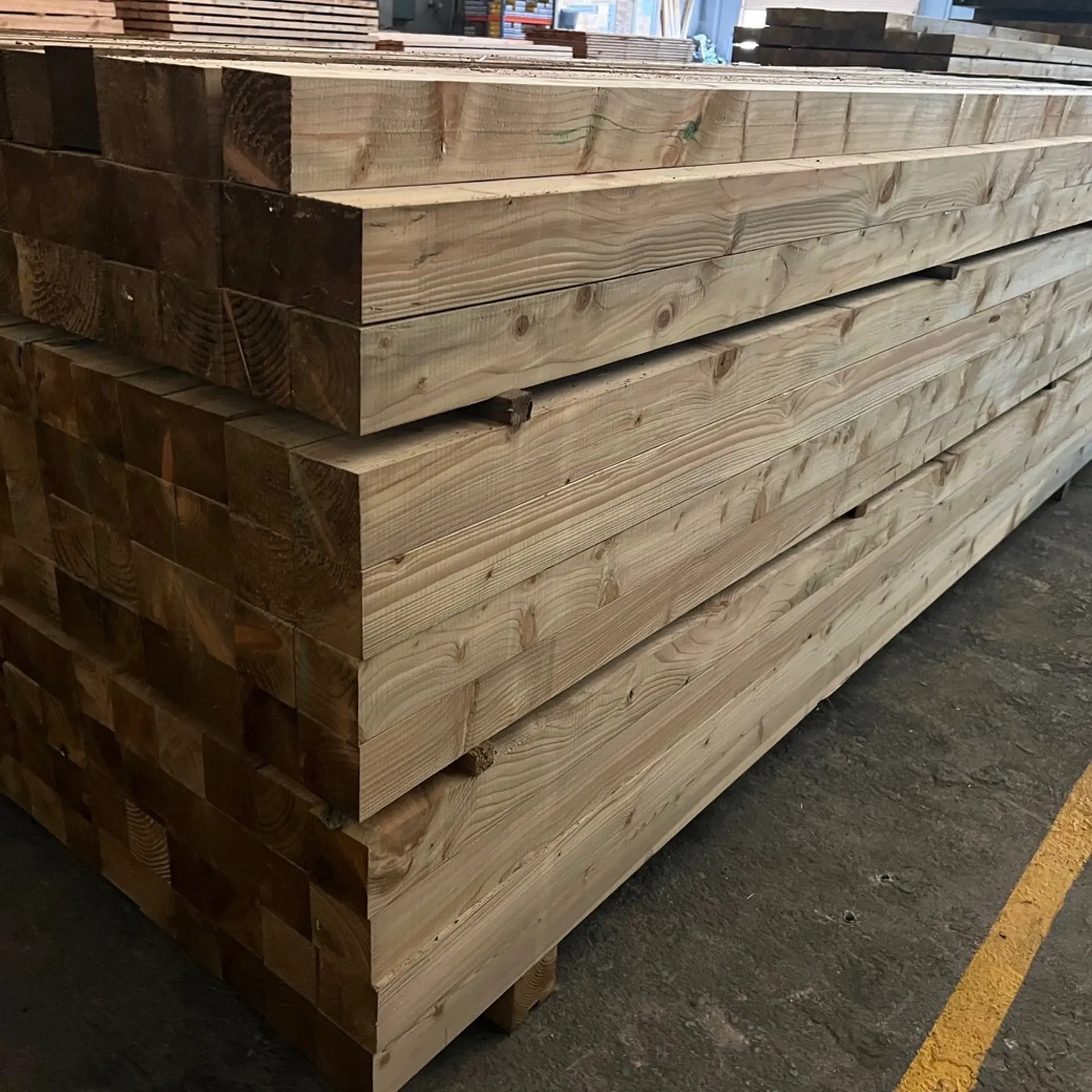 Spruce joists planed - 70x70x3000