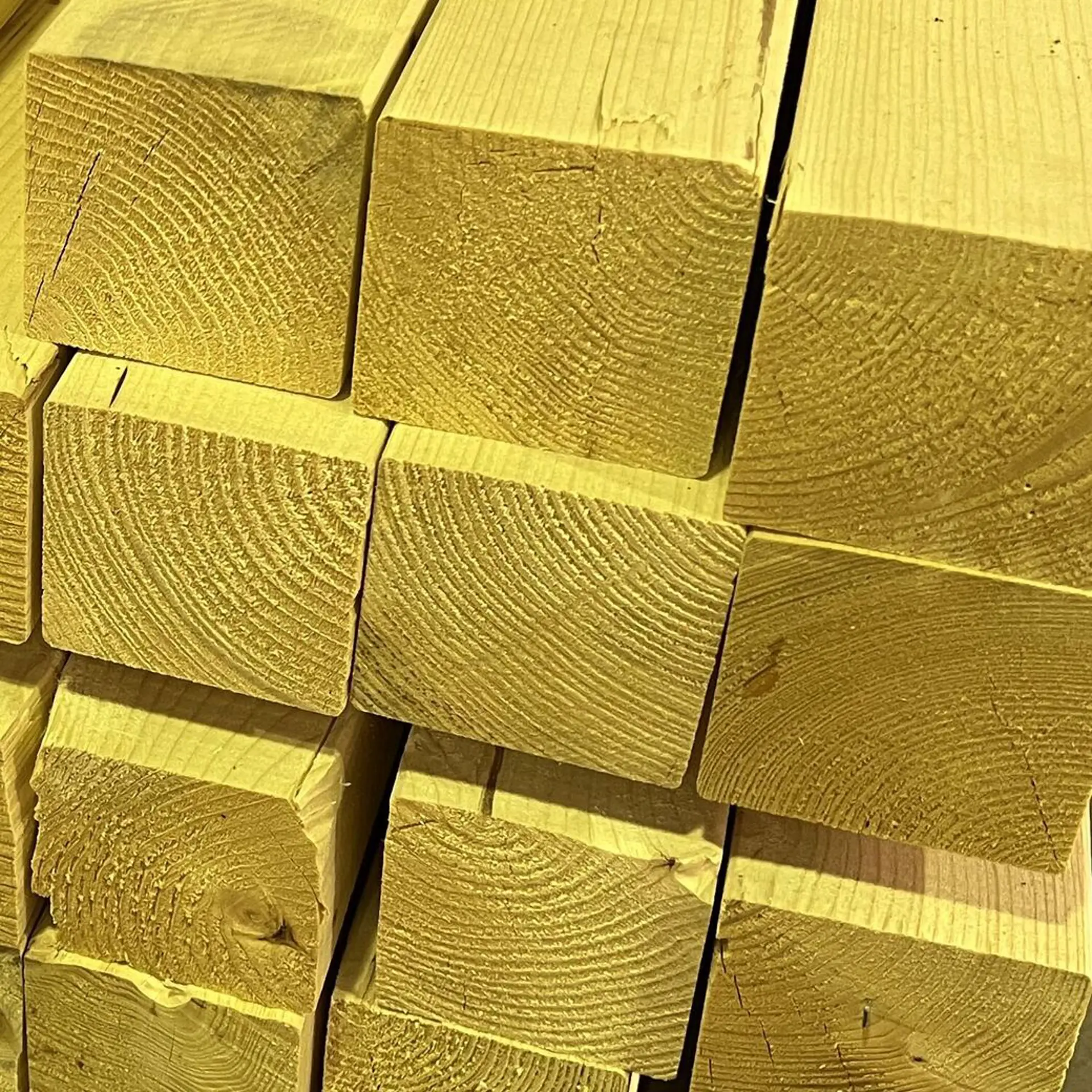 Pine joists planed - 95x95x4200