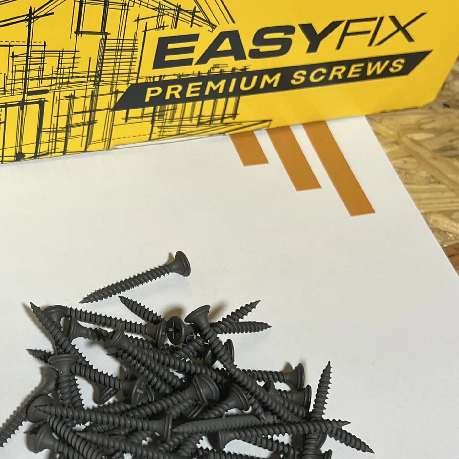 Screws for Drywall / Metal - 1000 un - 3.5x25
