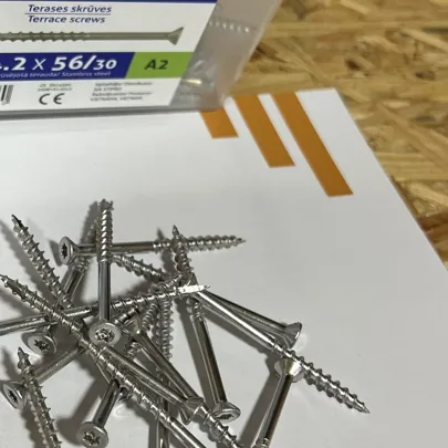 Parafusos EASYFIX Para Terraço - 250 un - 4.2x42