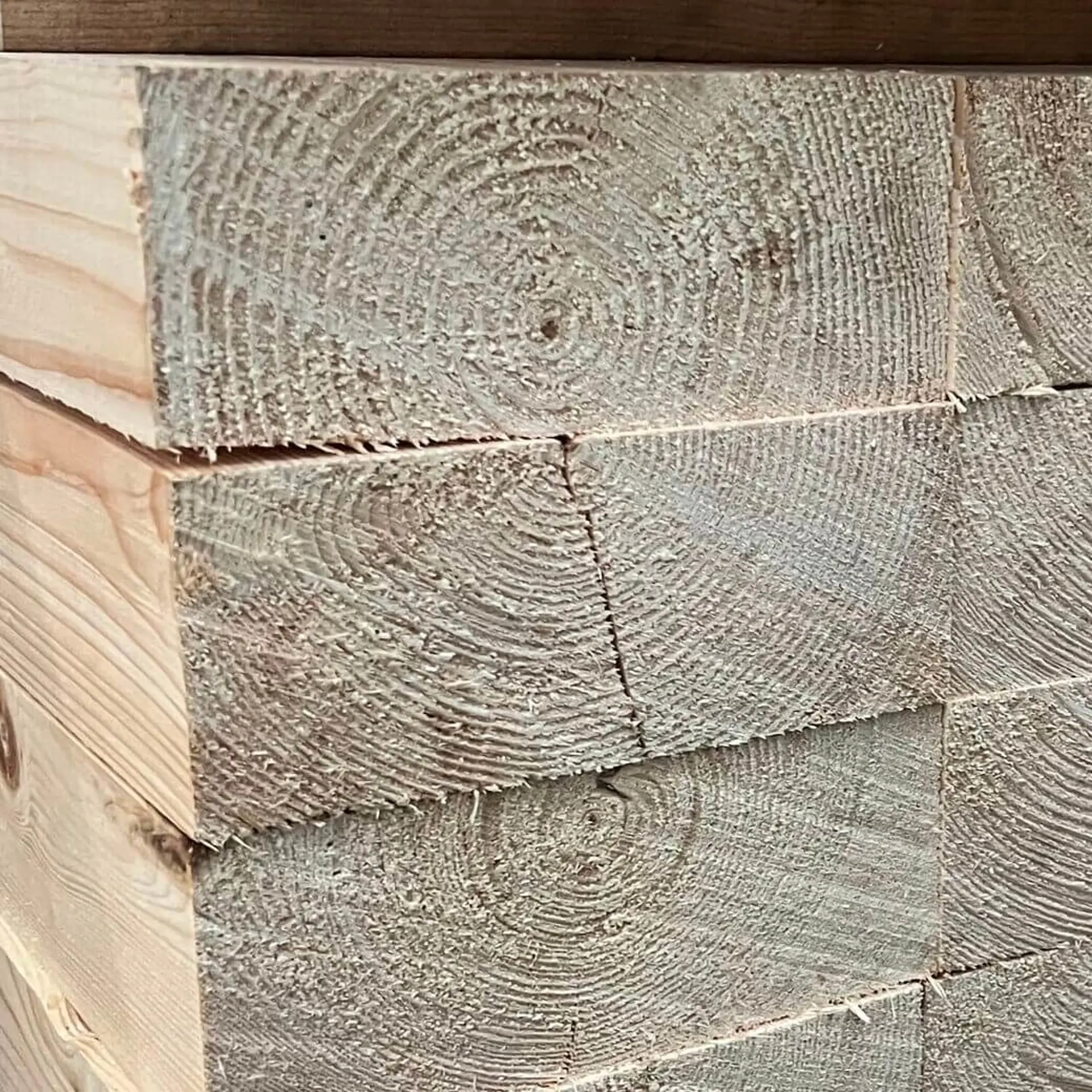 Solid spruce beams, planed - 80x200x6000